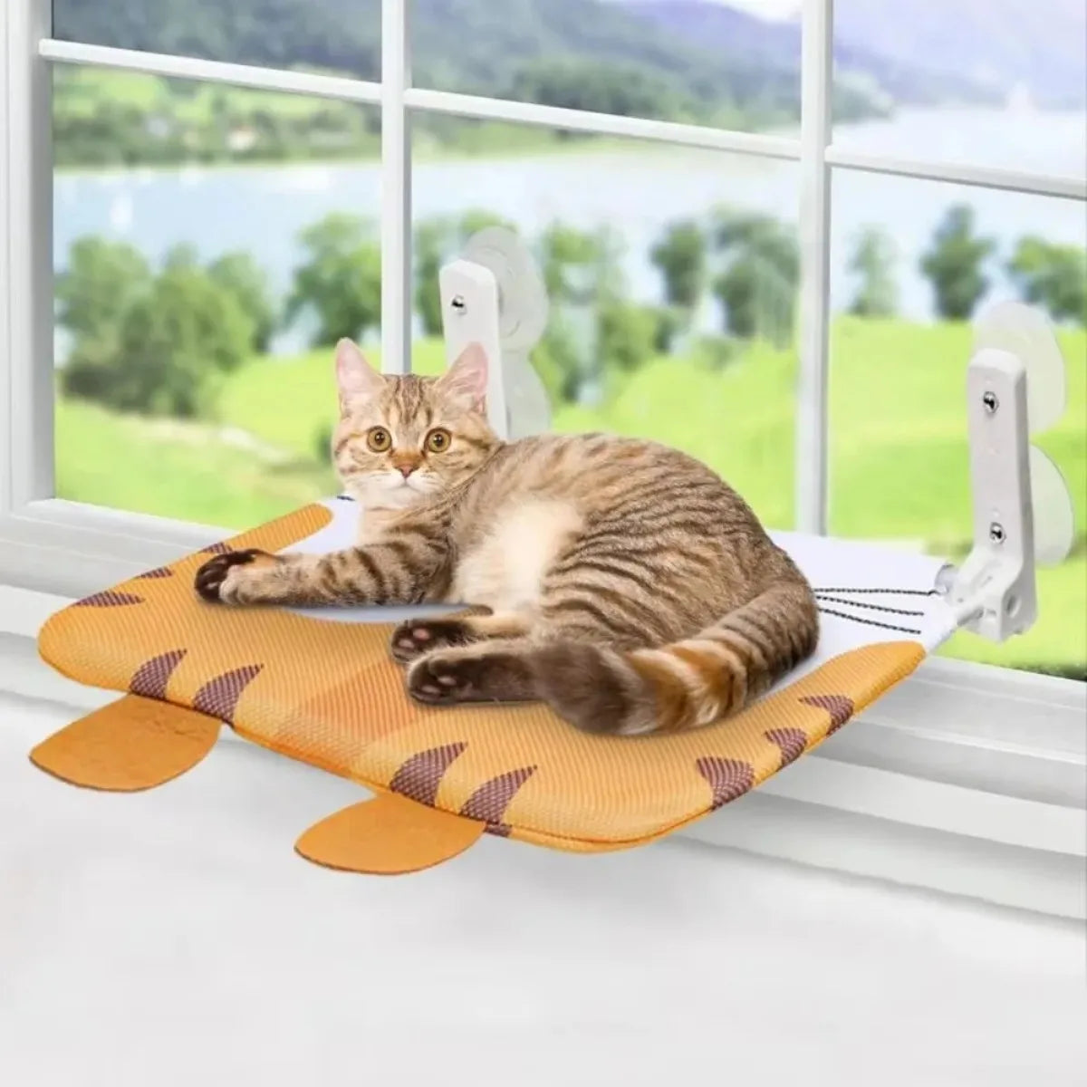 Cordless Window Cat Hammock