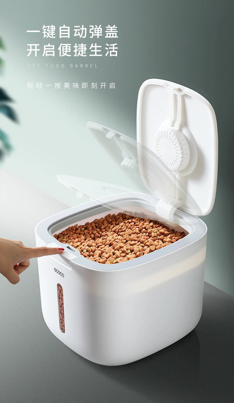 Boîte de stockage pour nourriture pour animaux