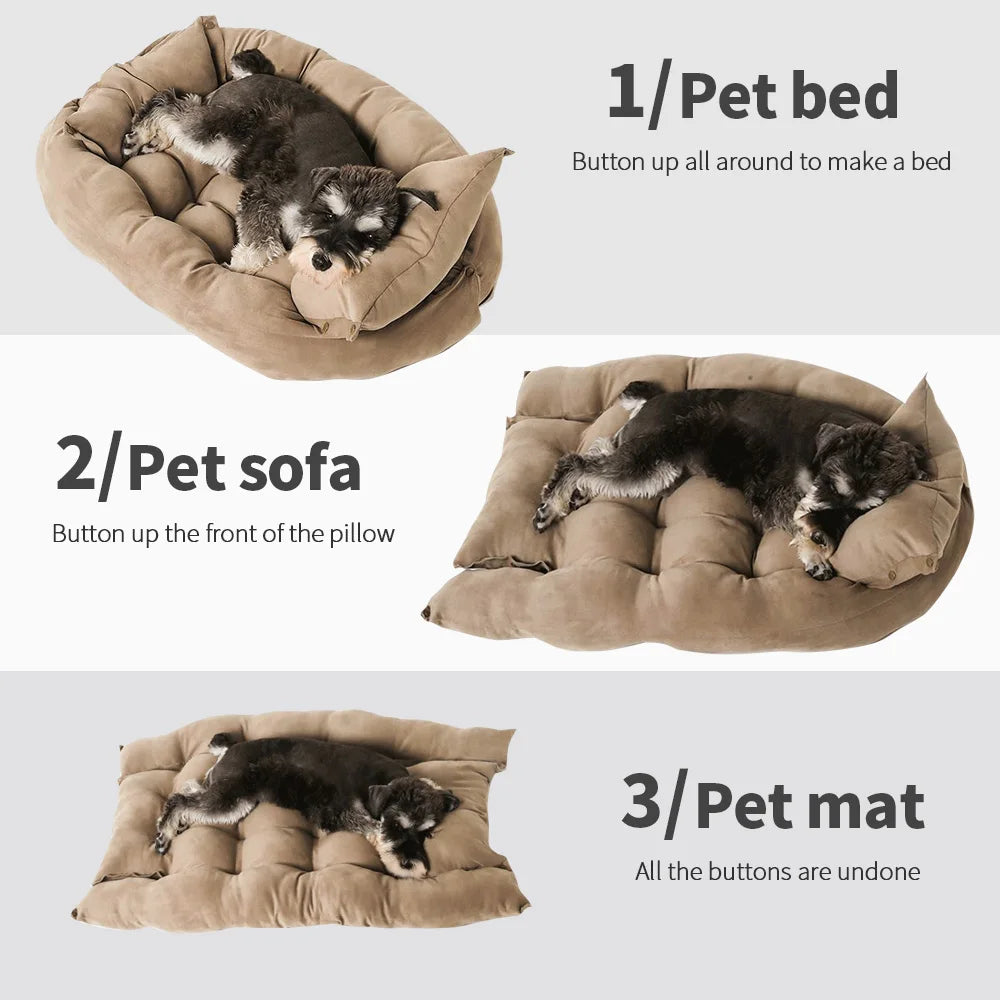 Lit multifonction 3 en 1 pour chien