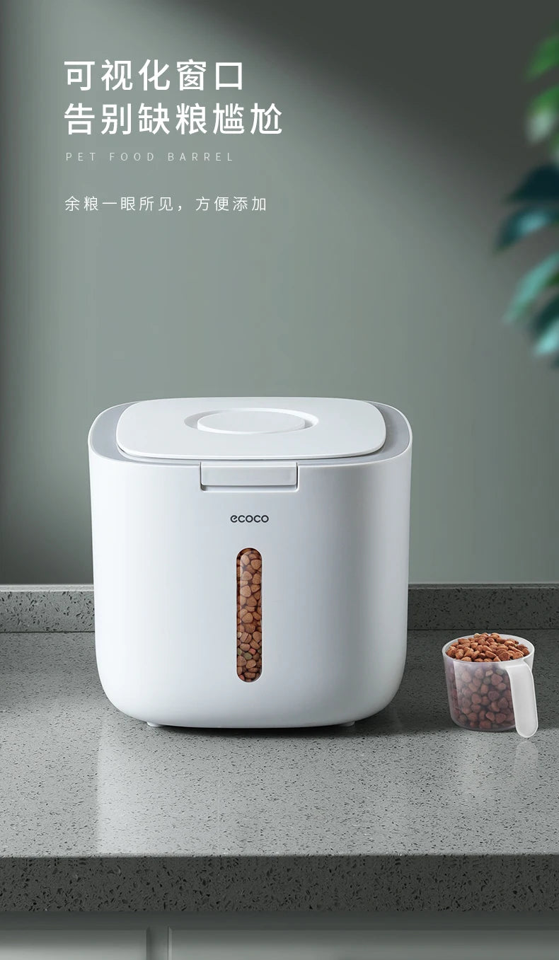 Boîte de stockage pour nourriture pour animaux