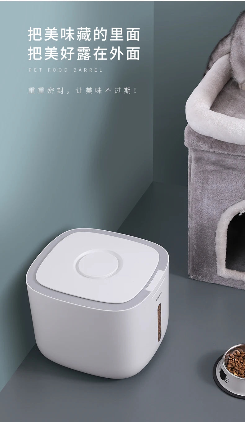 Boîte de stockage pour nourriture pour animaux