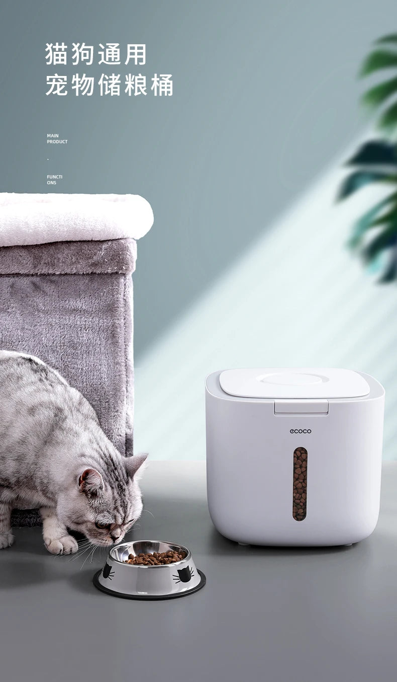 Boîte de stockage pour nourriture pour animaux