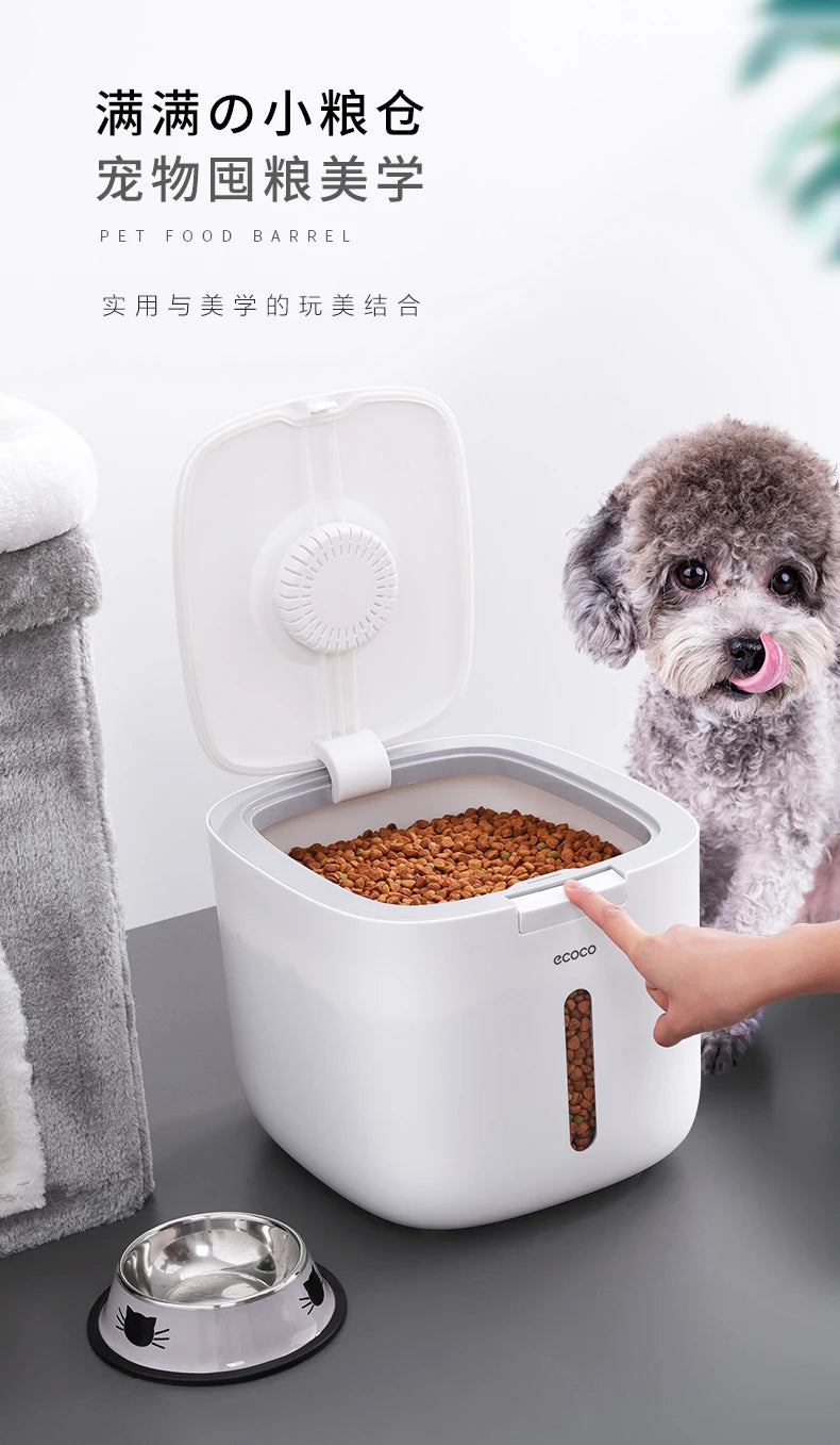 Boîte de stockage pour nourriture pour animaux