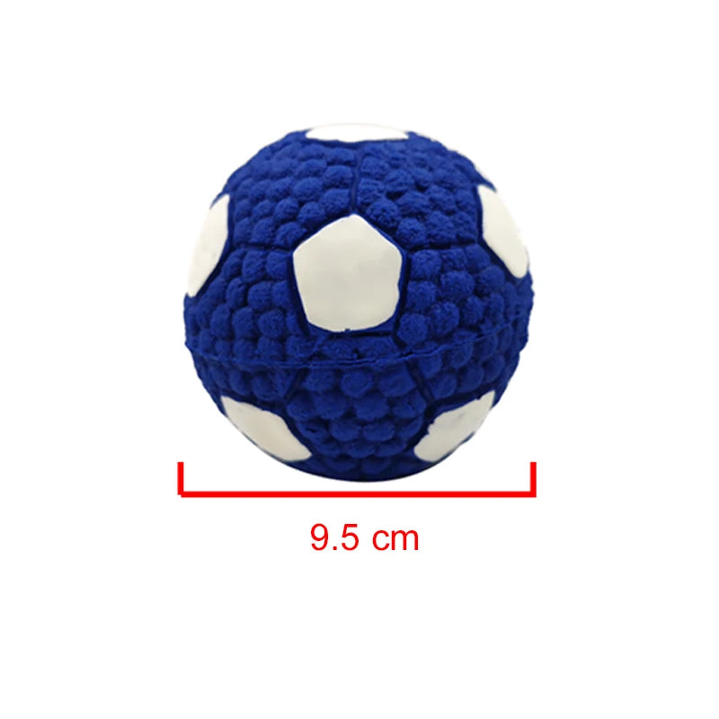 Latex Sports Ball Squeaky Dog Toy