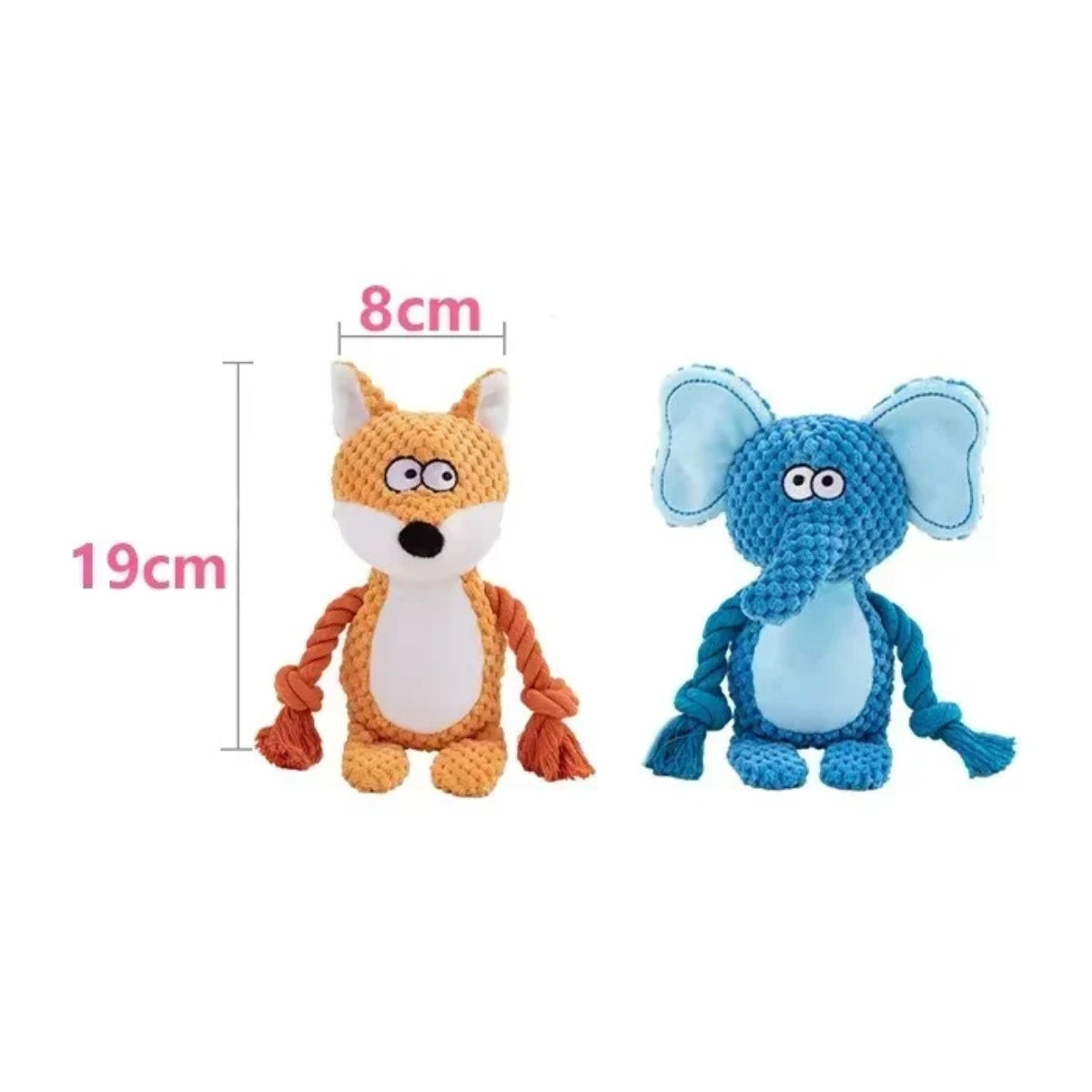 Plush Squeaky Dog Chew Toy