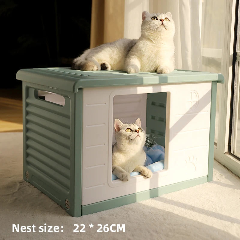 Rainproof Outdoor Cat House