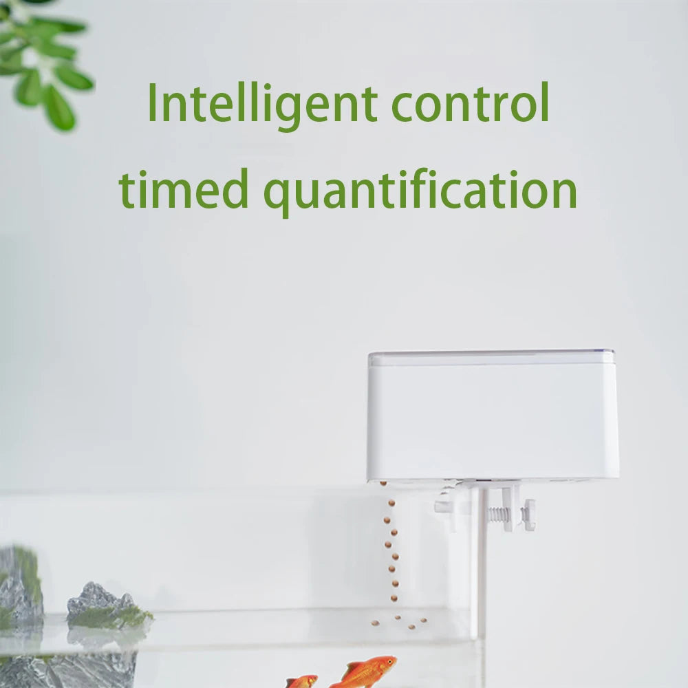 Large Capacity Fish Feeder with WIFI app
