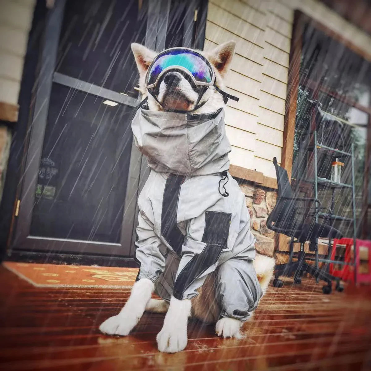 Grand imperméable pour chien