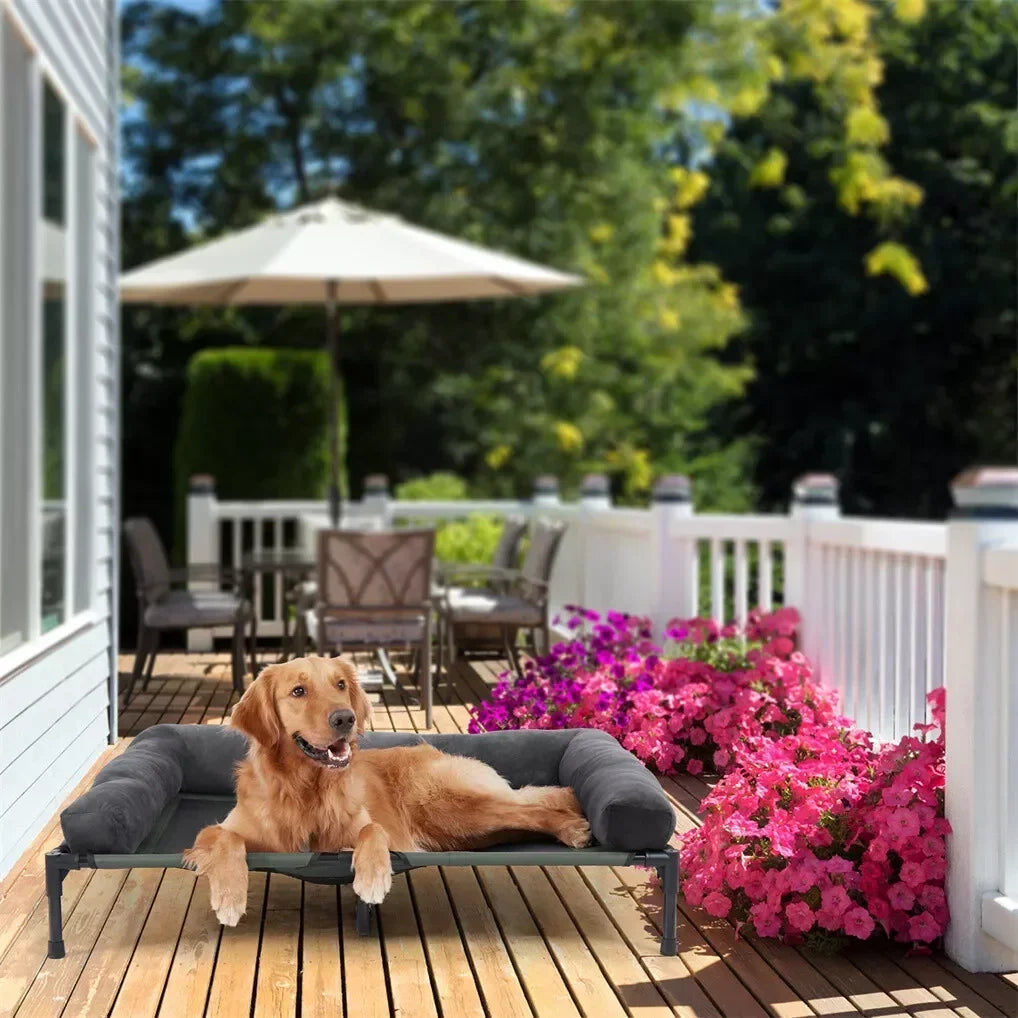 Lit d’extérieur pour chien