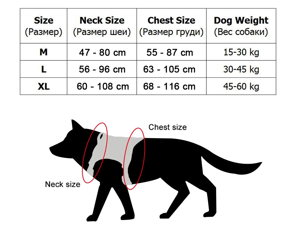 Kit tactique pour chien