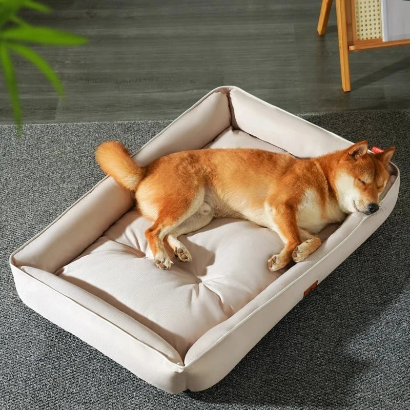 Lit orthopédique en mousse mémoire pour chien