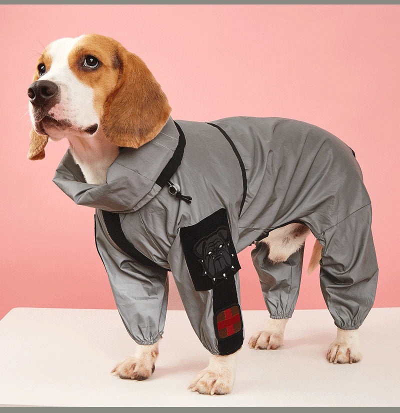 Grand imperméable pour chien