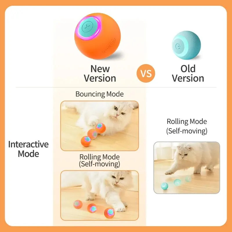 Balle électrique intelligente pour chat