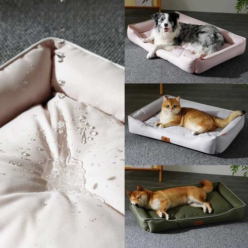 Lit orthopédique en mousse mémoire pour chien