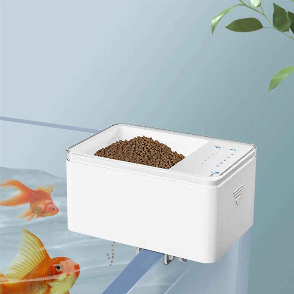 Large Capacity Fish Feeder with WIFI app
