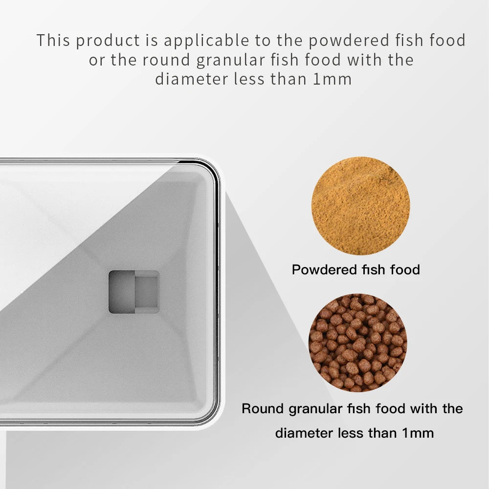Large Capacity Fish Feeder with WIFI app