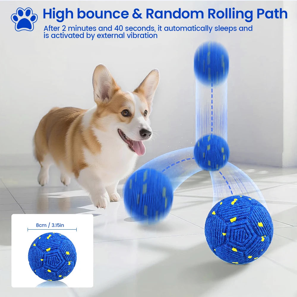 Balle interactive intelligente pour chien