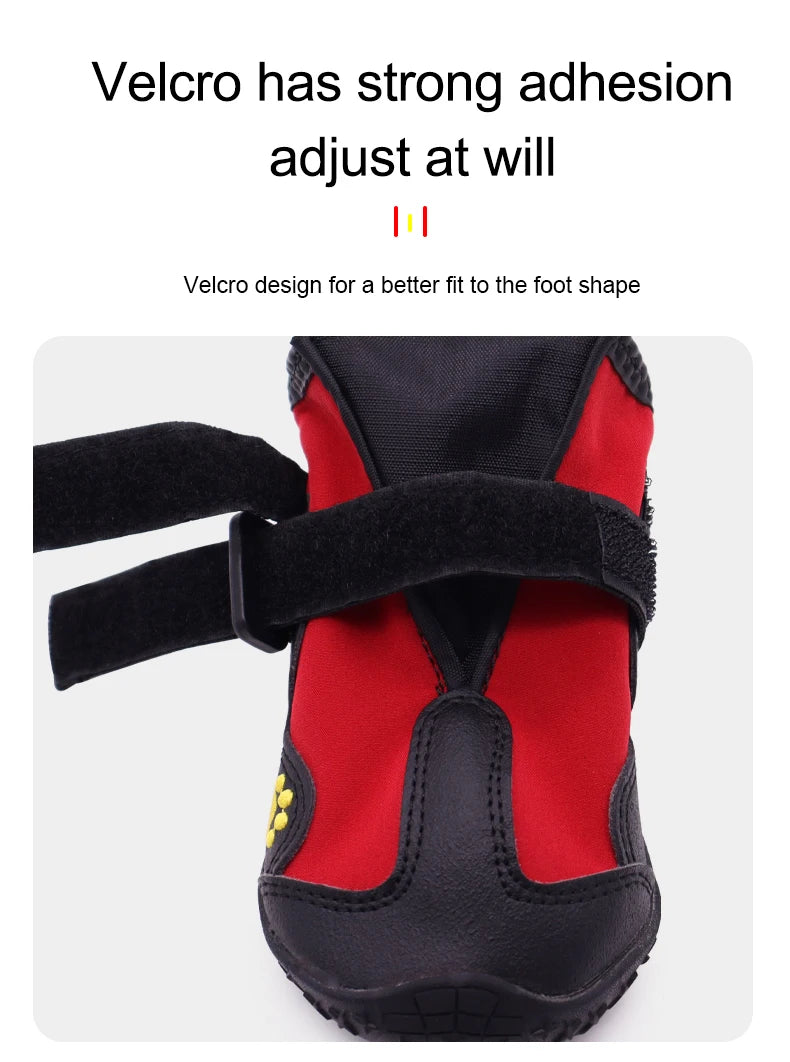 Bottes chaudes pour chien