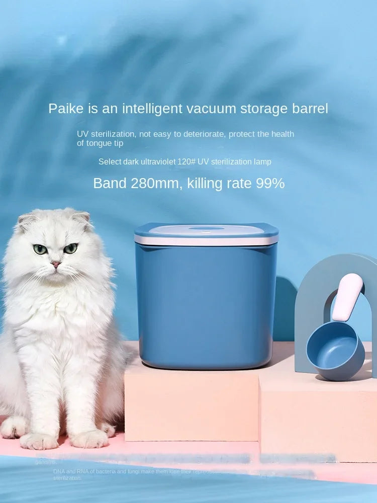 Boîte de stockage intelligente de nourriture pour animaux