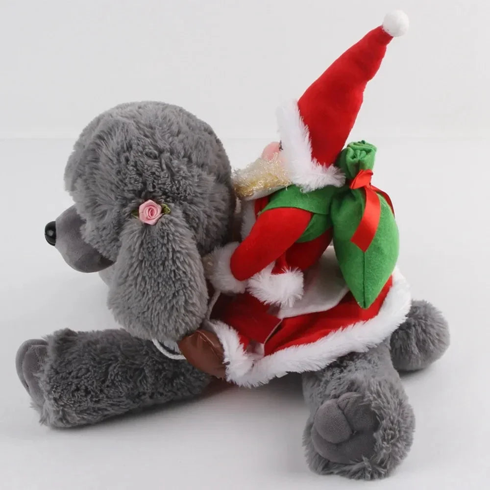 Santa Claus Christmas Dog Costume