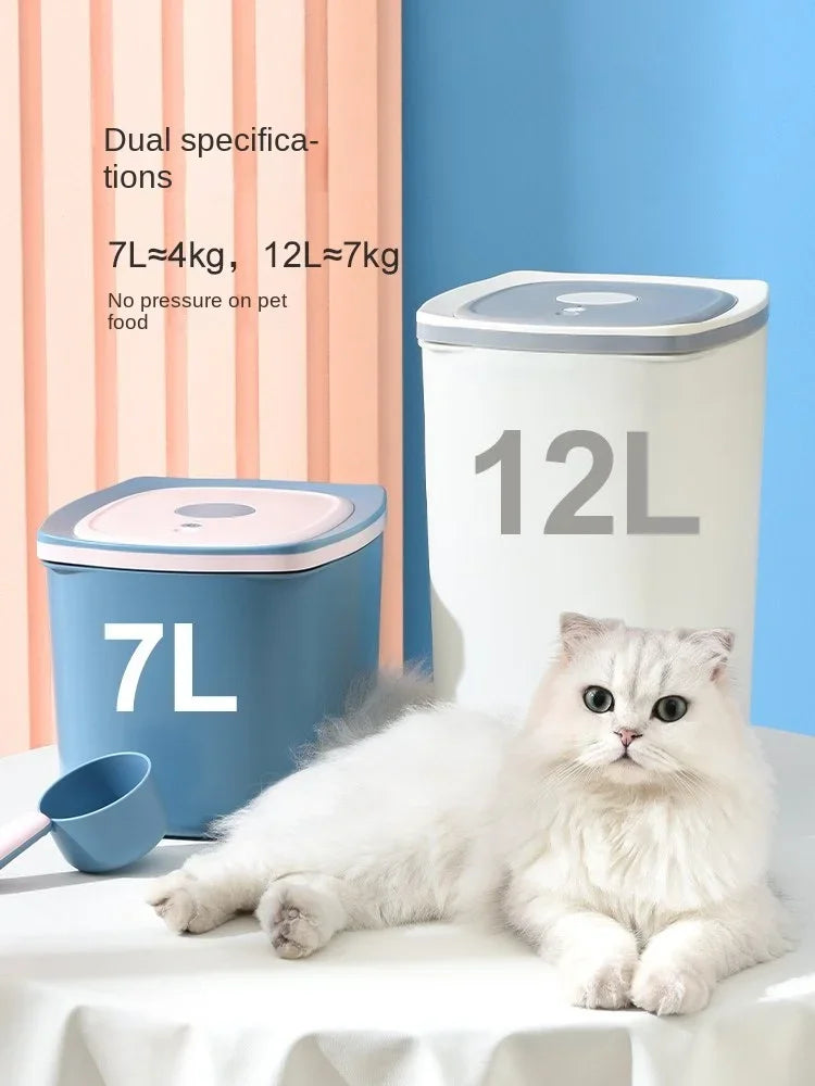 Boîte de stockage intelligente de nourriture pour animaux
