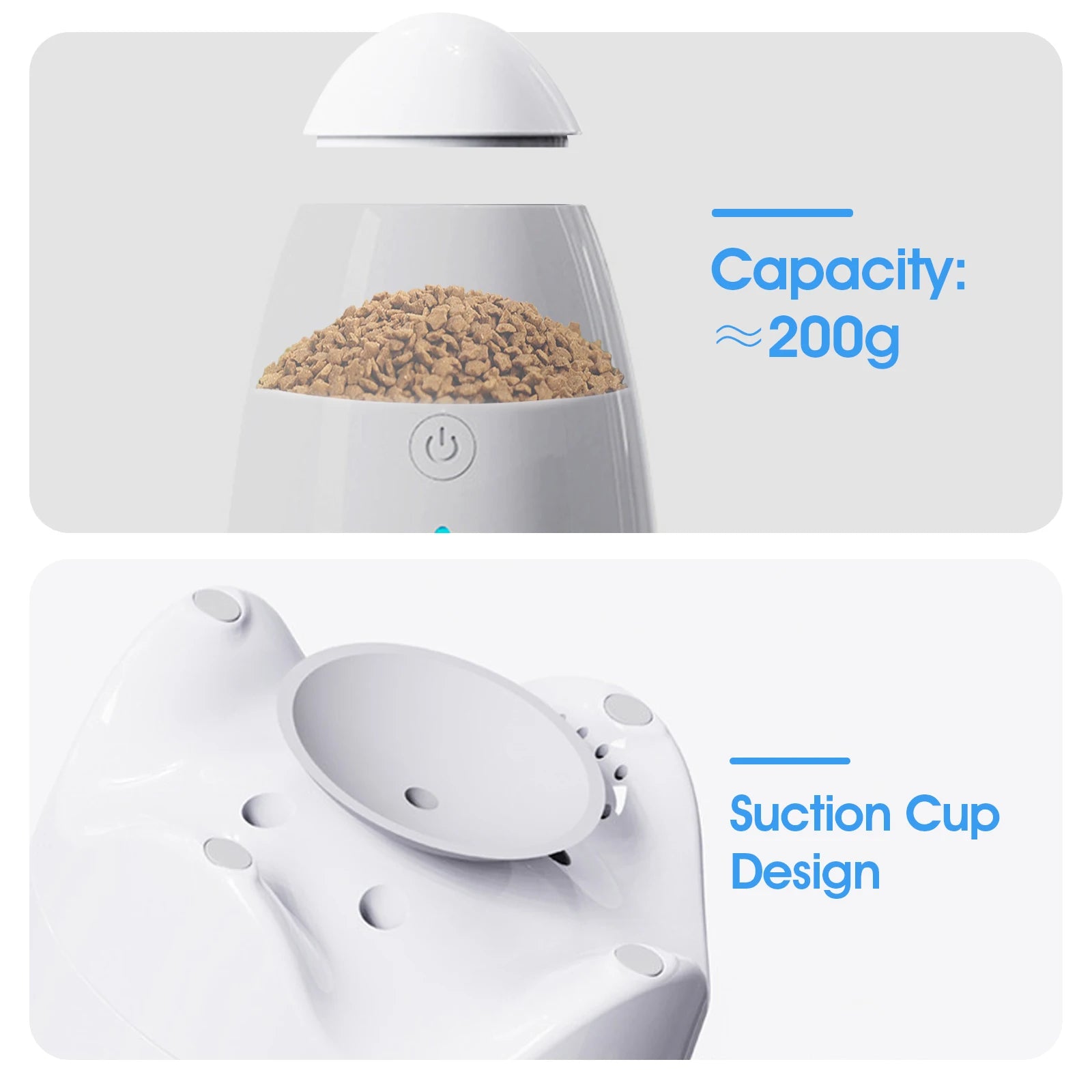 Caméra intelligente pour chien avec distributeur de friandises