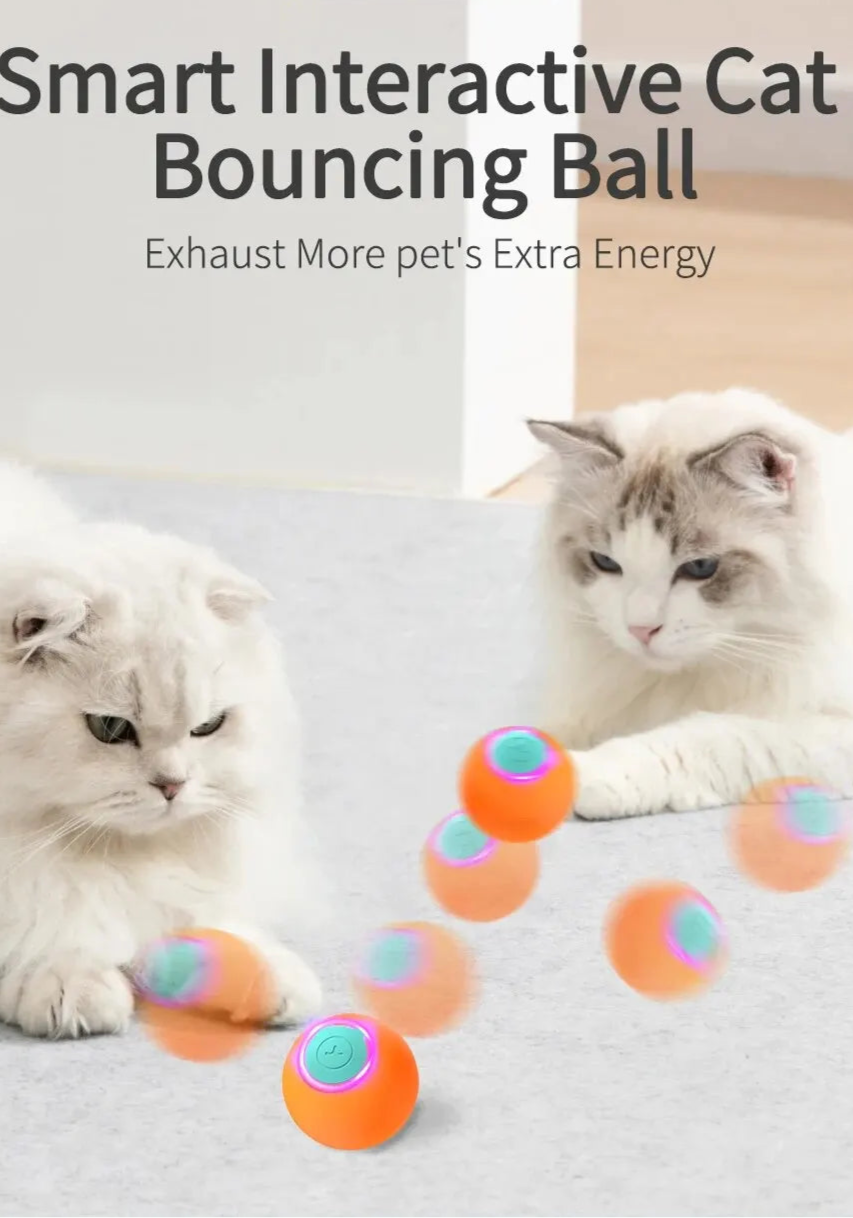 Balle électrique intelligente pour chat