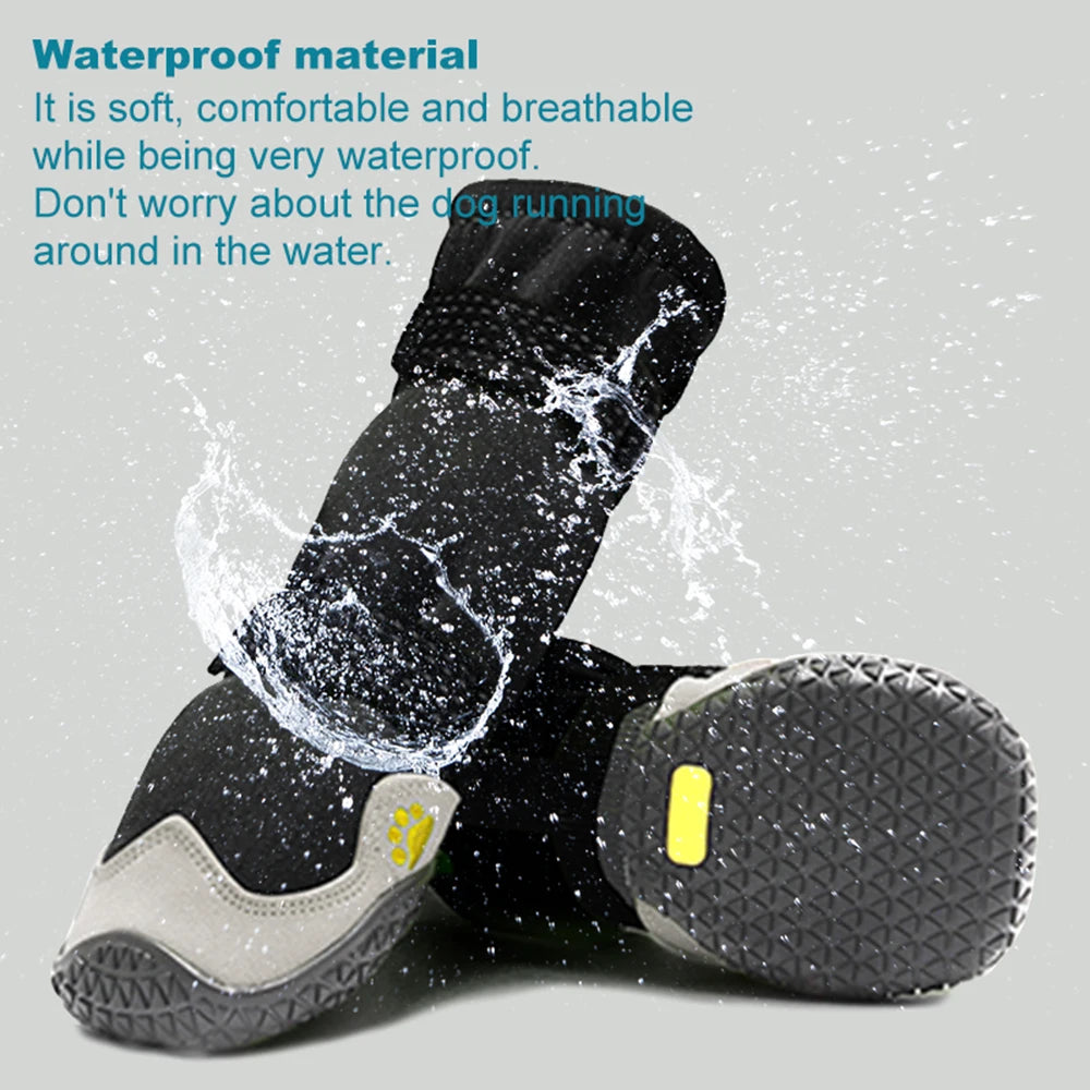 Bottes imperméables pour grands chiens