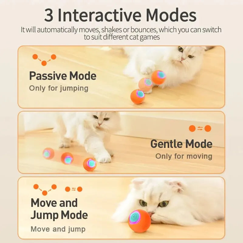 Balle électrique intelligente pour chat