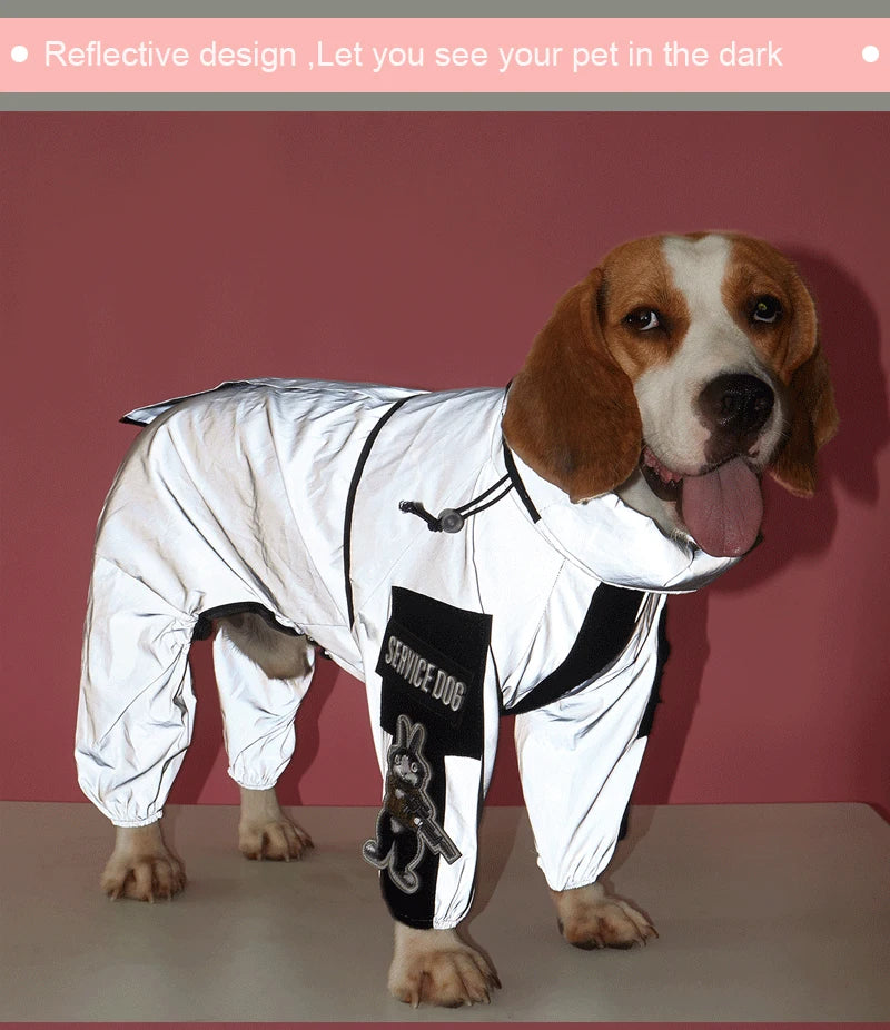 Grand imperméable pour chien