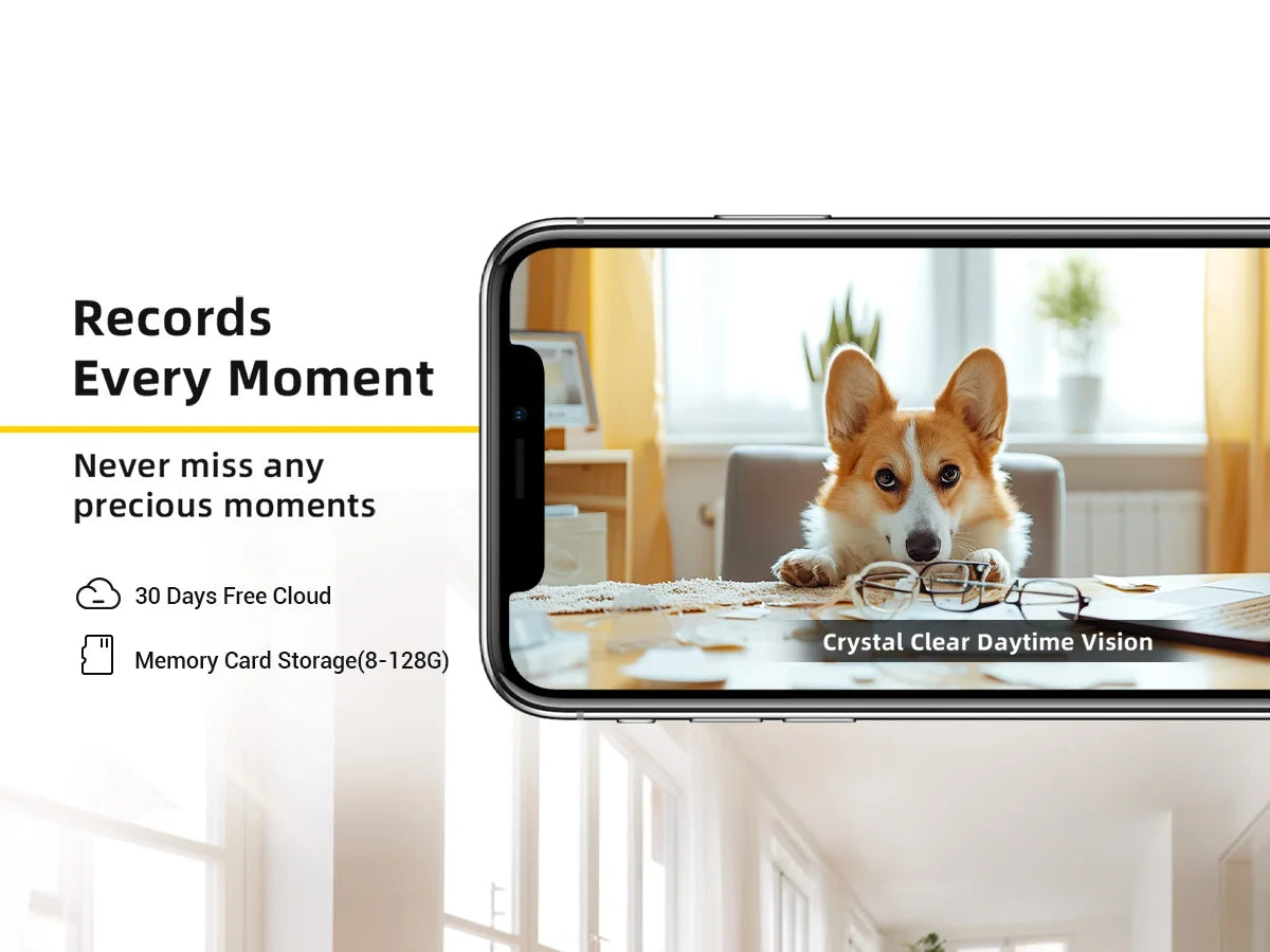 Caméra pour chien connectée