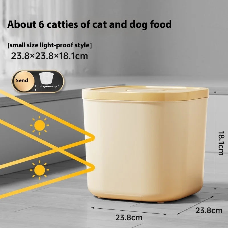 Boîte hermétique pour nourriture pour animaux