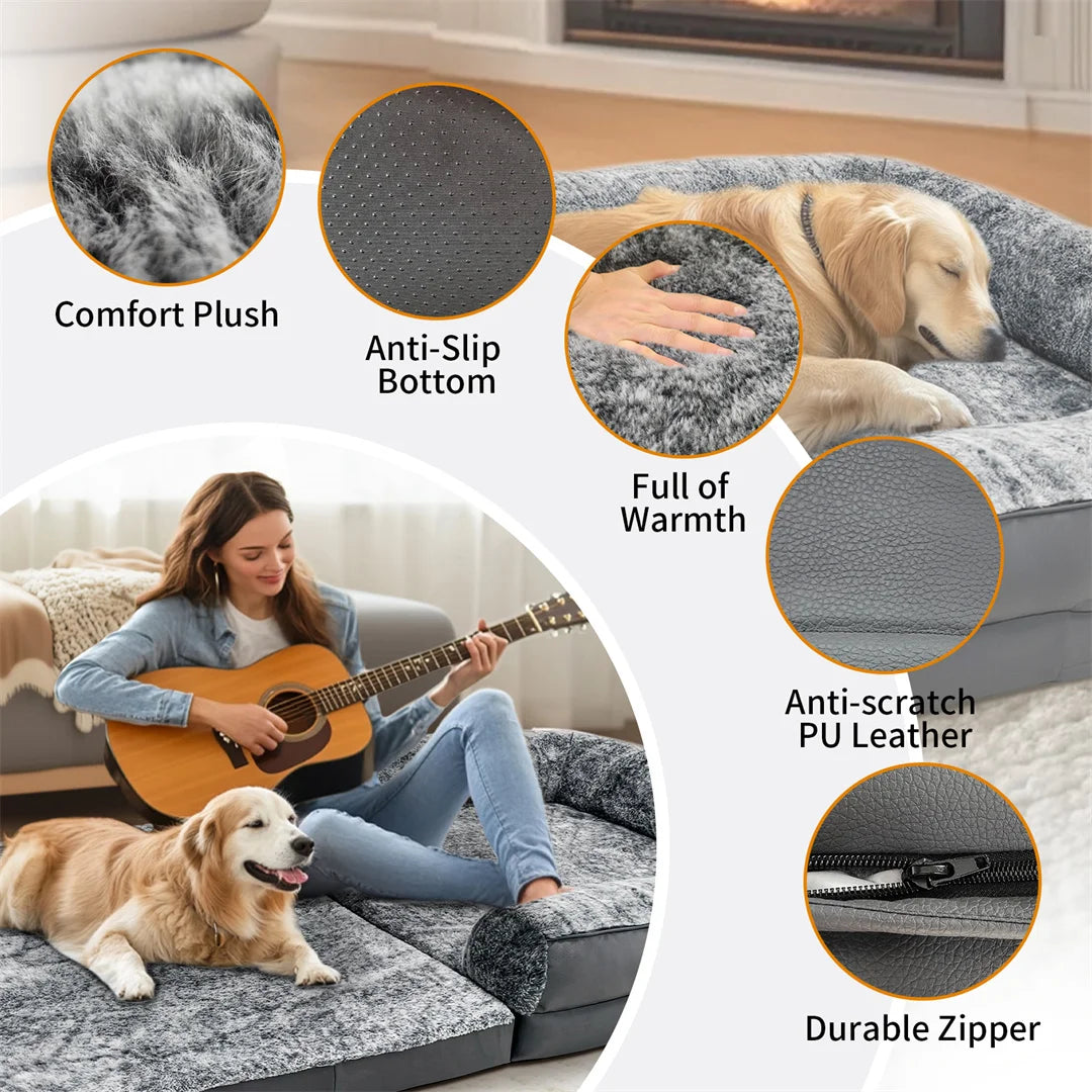 Lit géant pour chien