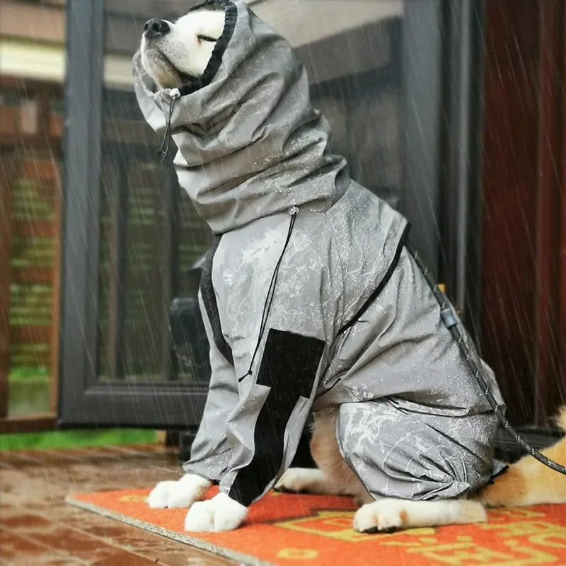 Grand imperméable pour chien