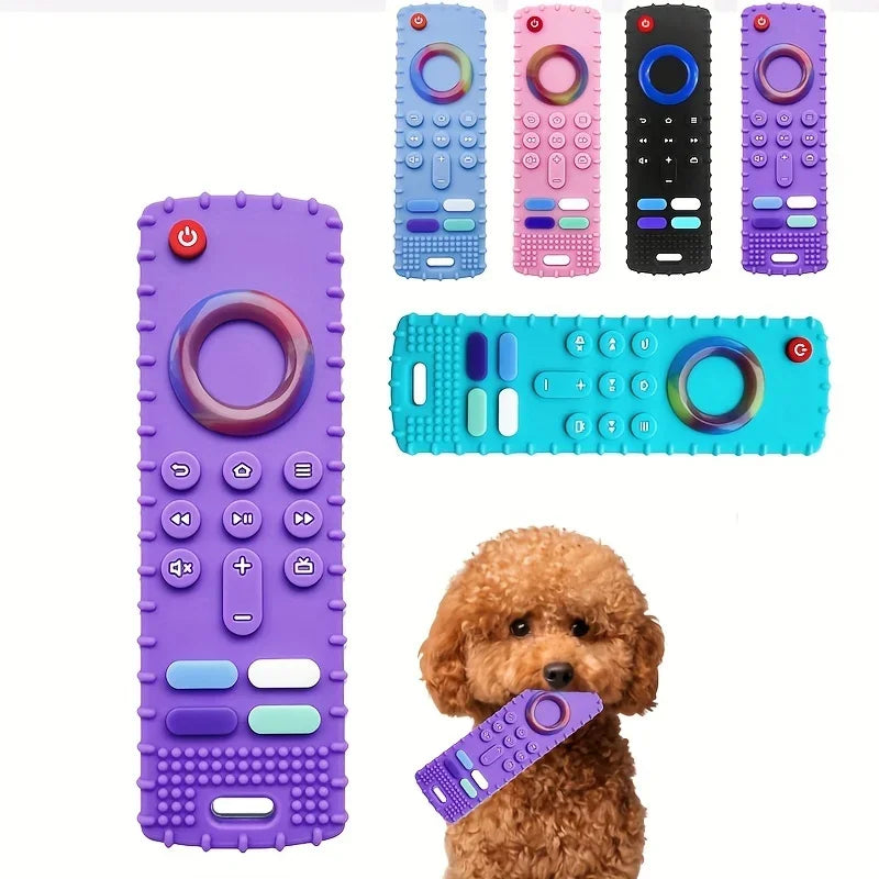 Silicone Remote Dog Teether
