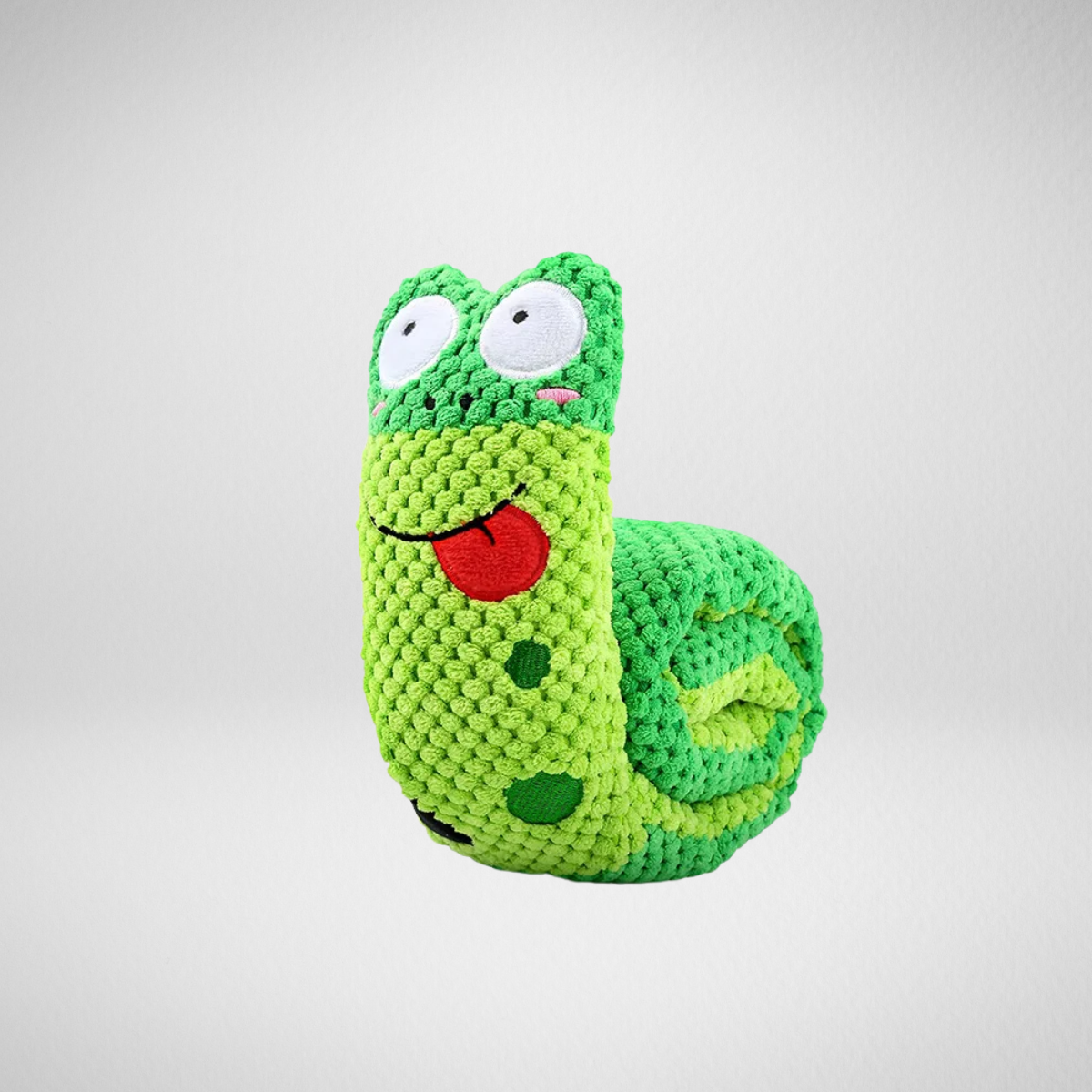 Snail Plush Dog Puzzle Feeder