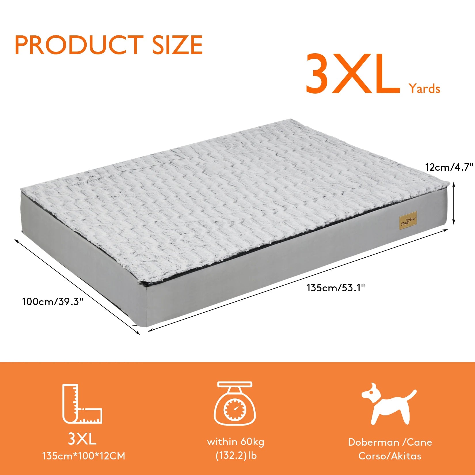 Thick Orthopedic Dog Bed