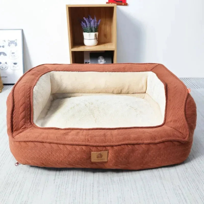 Warm Sofa Pet Bed for Cats and Dogs
