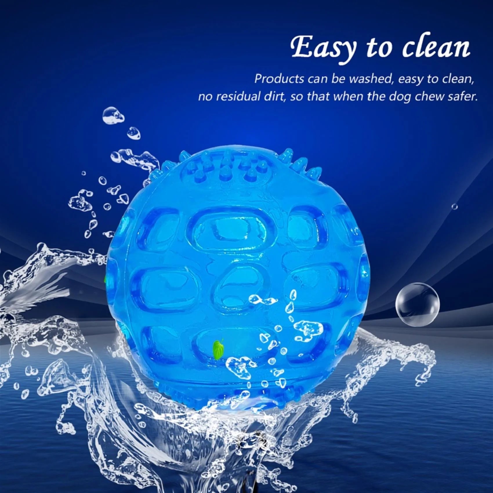 Waterproof Squeaky Dog Ball