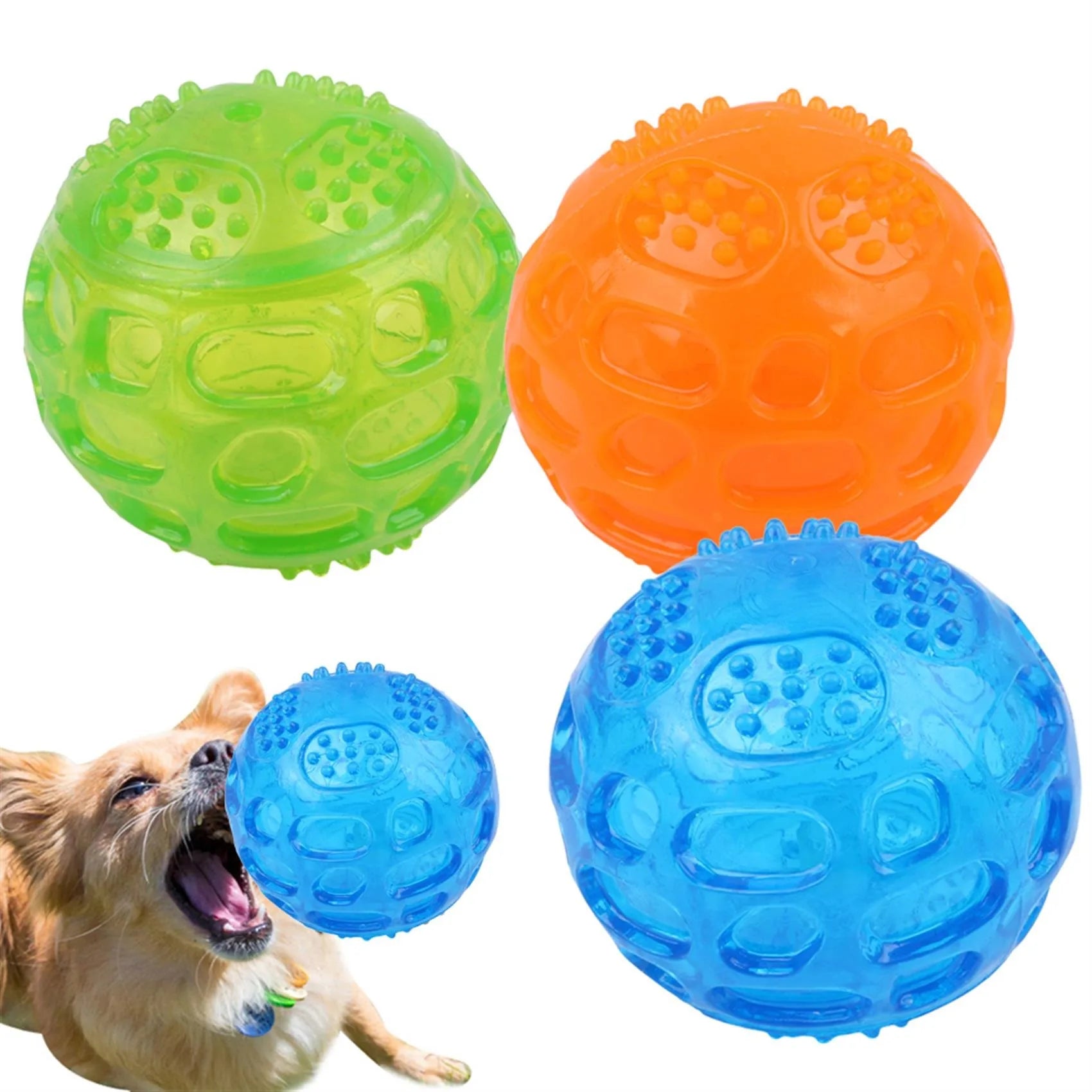 Waterproof Squeaky Dog Ball