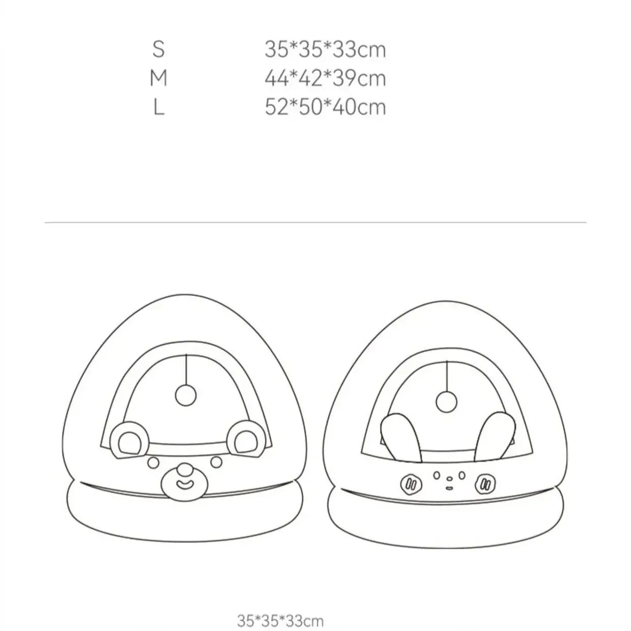 TechnuPet Cat Bed All-Season Cat Bed & Cradle