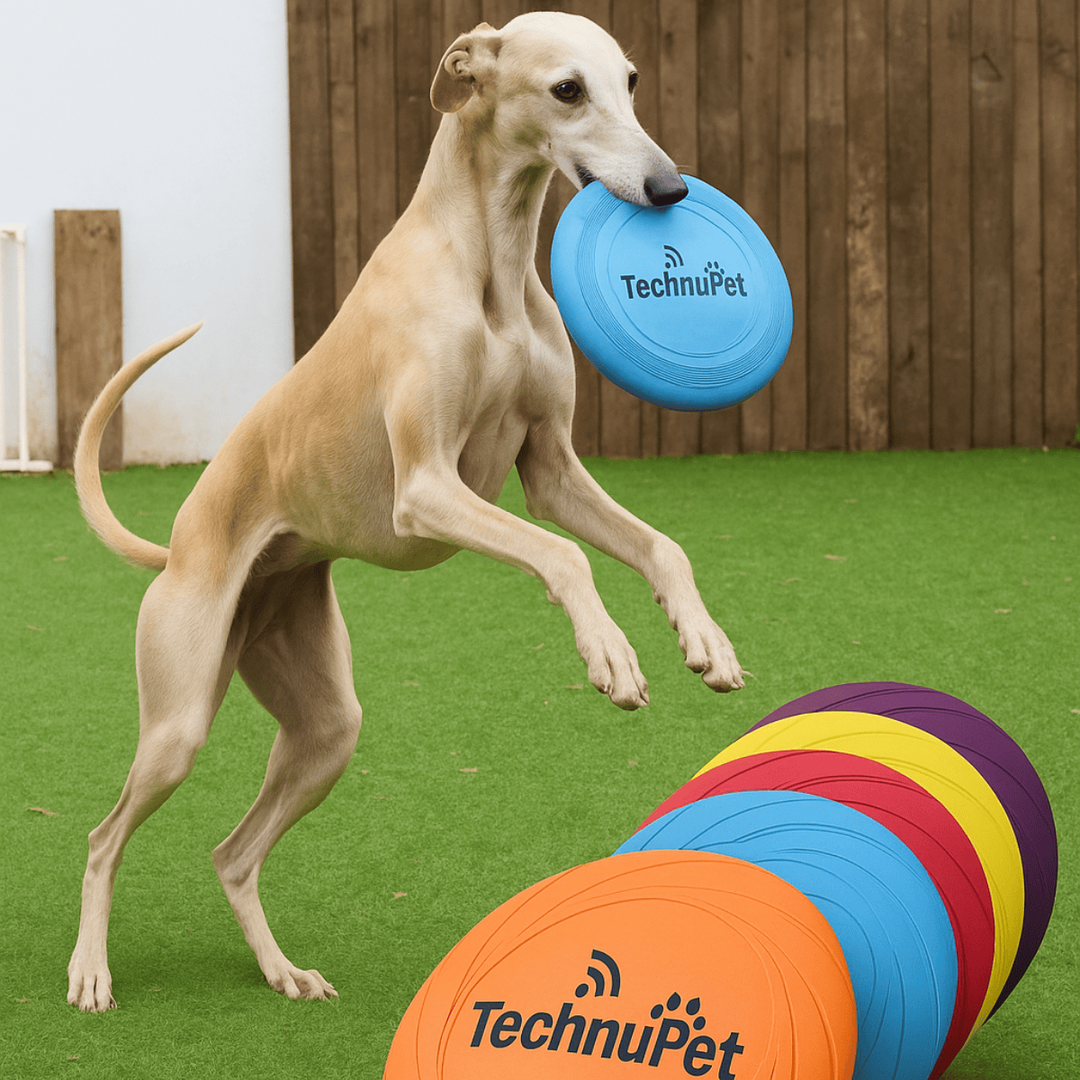 TechnuPet Dog Toys Bite-Resistant Dog Frisbee