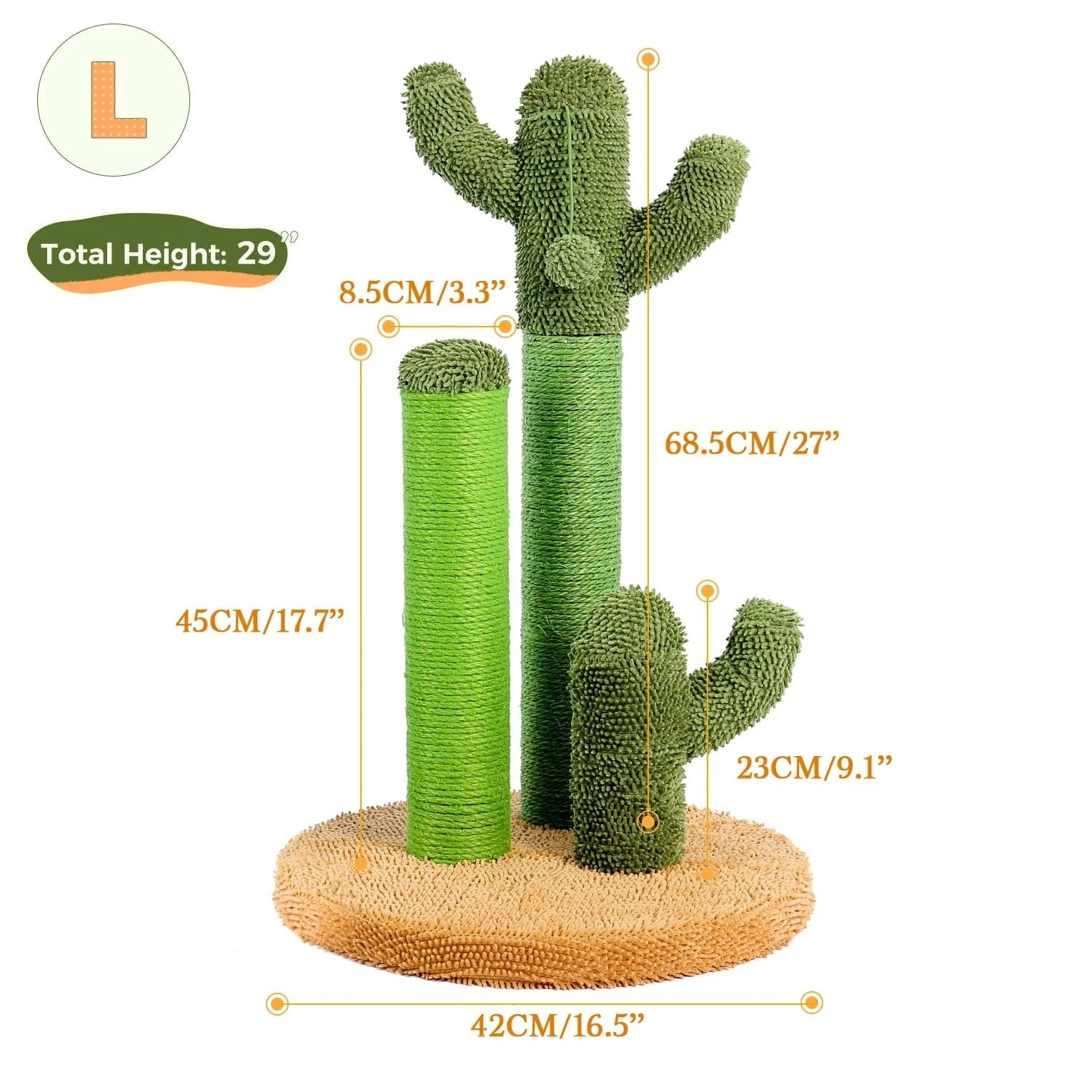 Cactus Cat Scratching Post