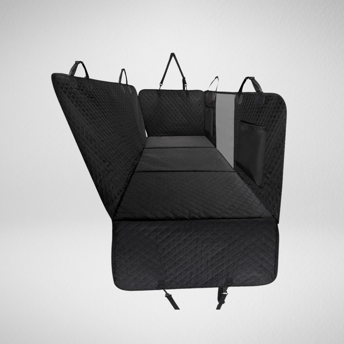 TechnuPet Car Accessories for Dogs Black / 128x61.5cm Dog Car Backseat Extender