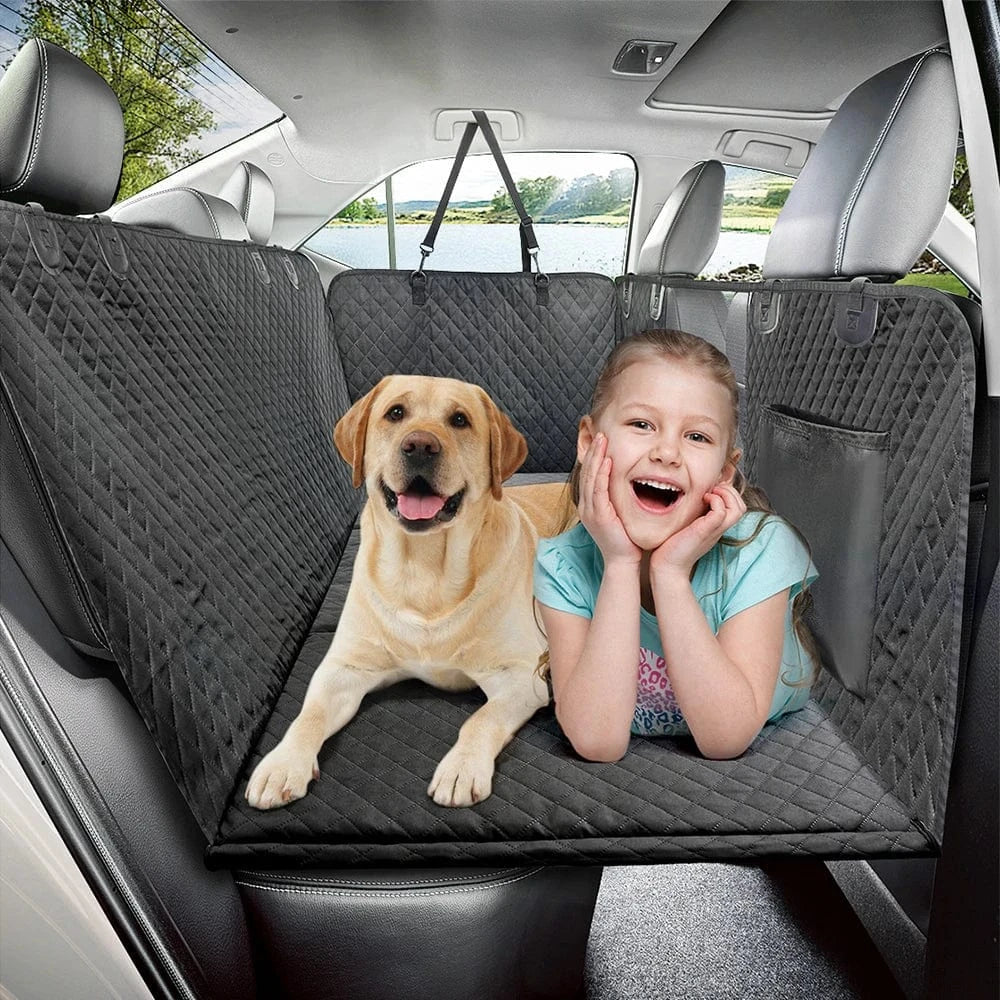 TechnuPet Car Accessories for Dogs Black / 128x61.5cm Dog Car Backseat Extender