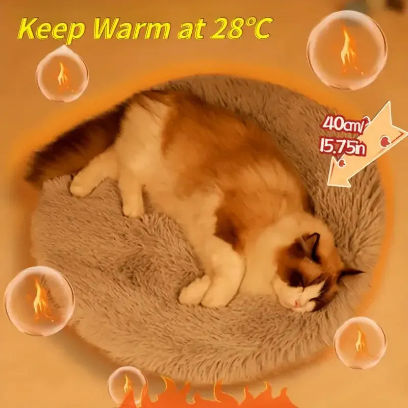 TechnuPet Cat Bed Electric Pet Heating Pad