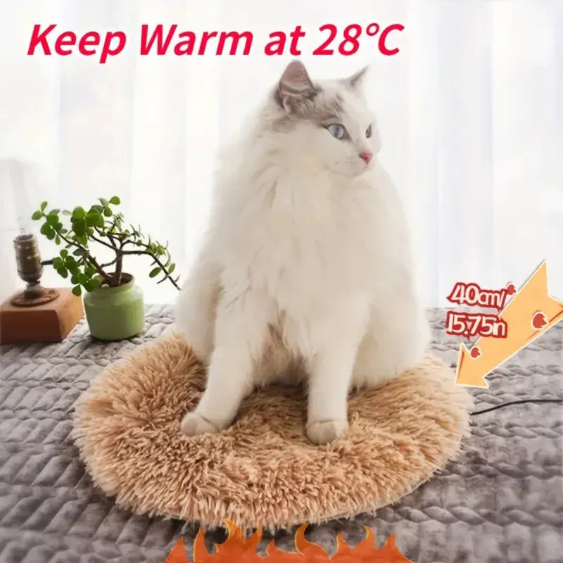 TechnuPet Cat Bed Electric Pet Heating Pad