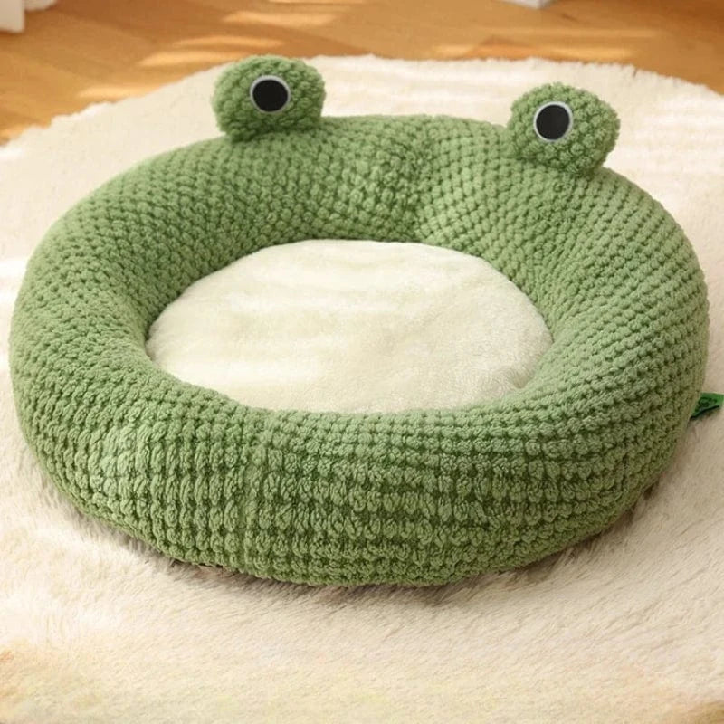 TechnuPet Cat Bed Frog Villa Cat Bed