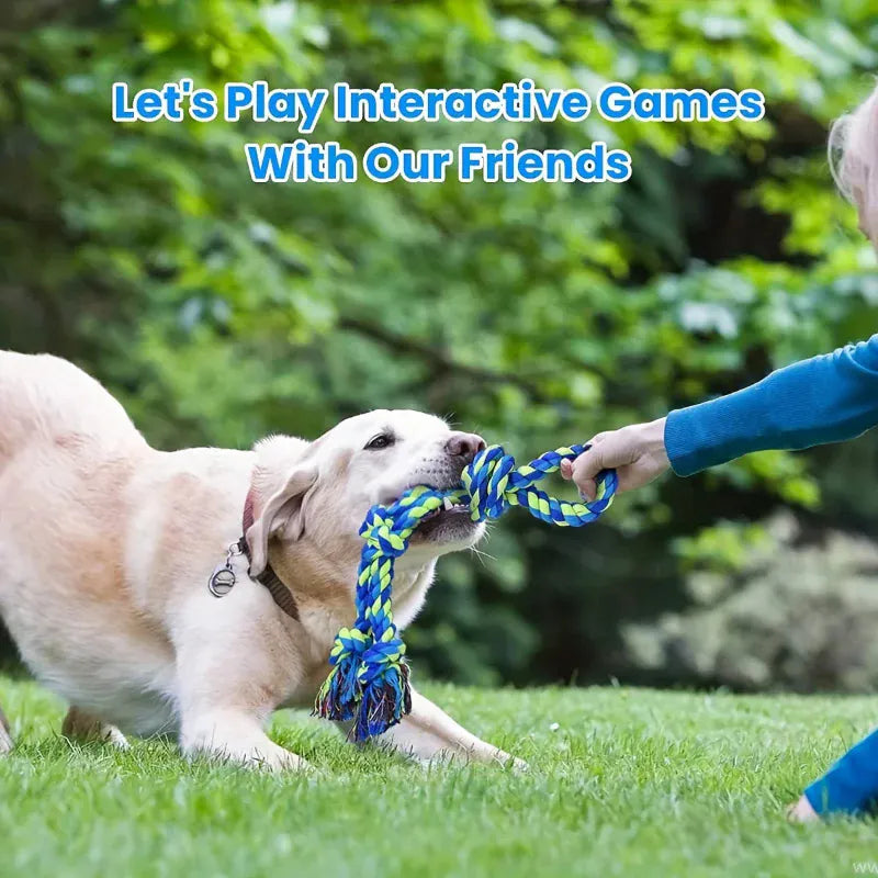 TechnuPet Dog Toys Indestructible Rope Dog Toy