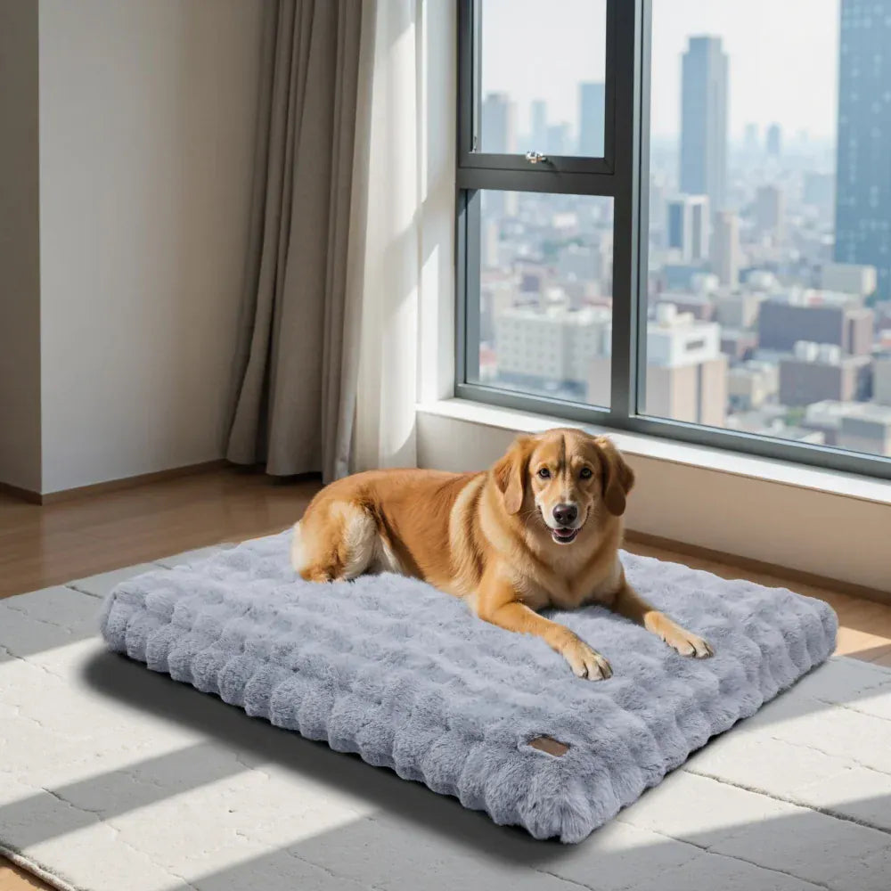 TechnuPet Dog Bed Plush Dog Bed